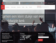 Tablet Screenshot of centralcitychurch.nl